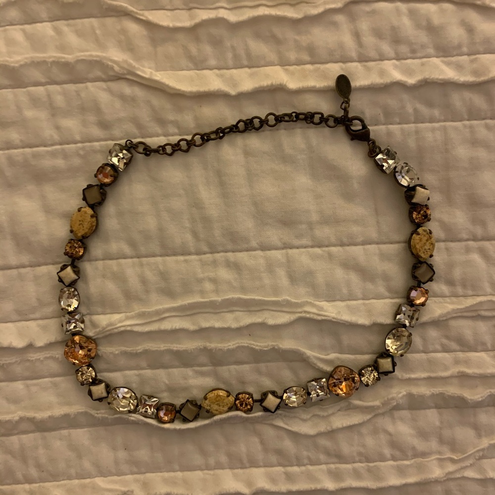Beautiful brown and gold Sorrelli necklace
